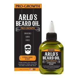 Aceite Para Barba Pro Growth Albahaca Cítrica 2.5 Oz