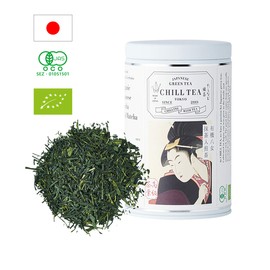 Japanese Sencha with Matcha Green Tea -100% Japanese Green Tea by CHILL TEA Tokyo - First Flush - Fresh Umami - (100g Loose Leaf)