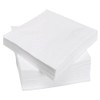 Luncheon Napkin, CPD01199 AJS132-WT, 1-Ply, 32 cm Length, White (Pack