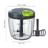 Cambom Manual Food Chopper Vegetable Cutter, Hand String Vegetable Chopper