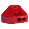 FABER-CASTELL 182701 Double Sharpener Sleeve, Assorted Red and Blue, No