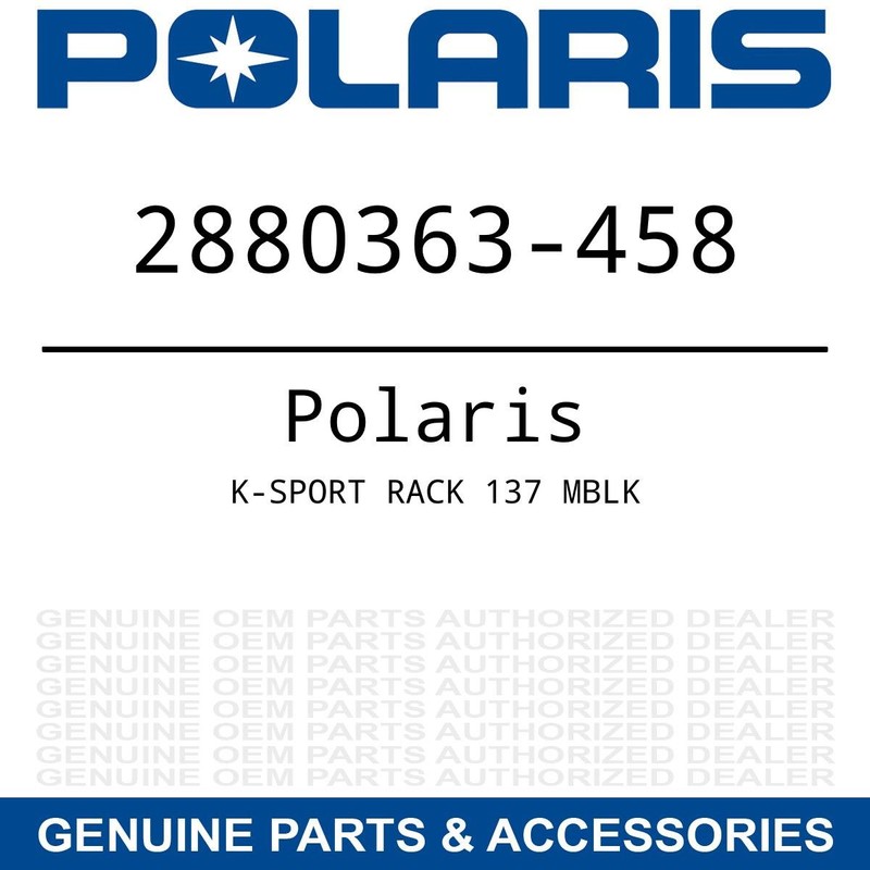 Polaris Snowmobile Lock & Ride® PRO-FIT Snowmobile Sport Rack -