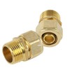 Screw Fitting Transition, 16 mm x 1/2 Male Thread, Clamping
