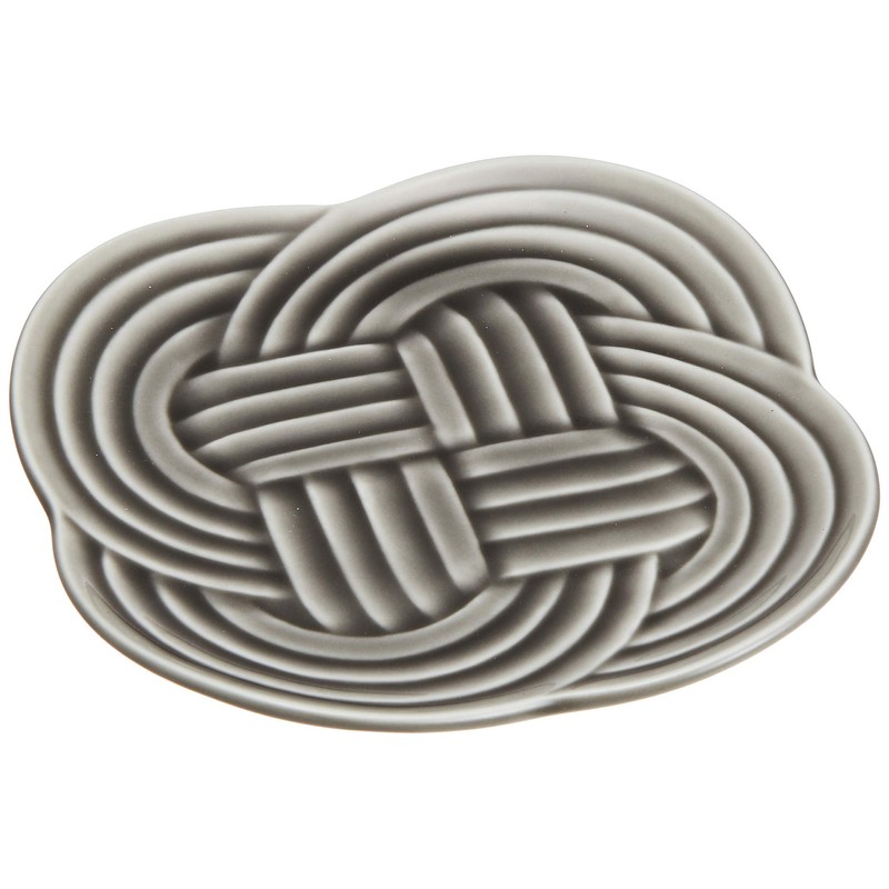 Yamani 52190259 Small Plate, Black, 10.8 Tied