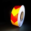AISEY Reflective Tape Waterproof High Visibility Red & Yellow, Industrial