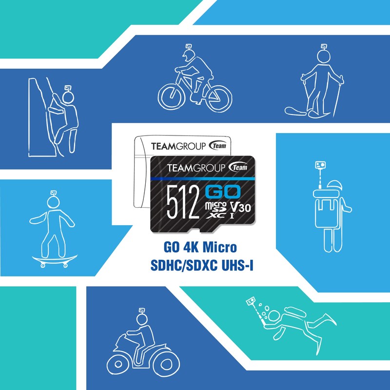 Team Team TGUSDX64GU303 [64GB] Micro SDXC UHS-I U3 V30 Memory