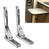 8in Folding Shelf Bracket Wall Mount 45KG Maximum Load Cold
