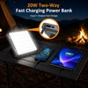 20000mAh Rechargeable Camping Lantern, 1300LM Ultra Bright LED Light, Fast