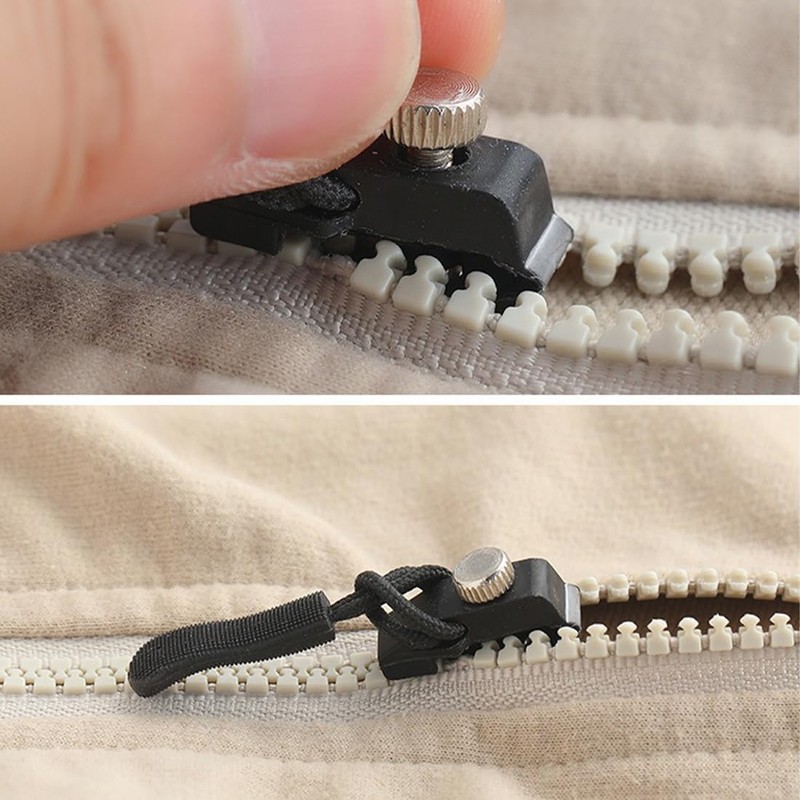 30 Piece Zip Repair Set, 4 Sizes Zip Fix Kit,
