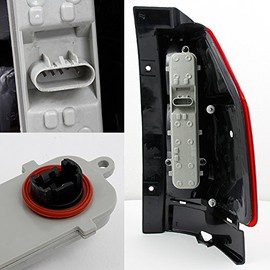 For GMC Envoy SUV Red Smoked Rear Tail Lights Brake Lamps Replacement Pair Left + Right Set