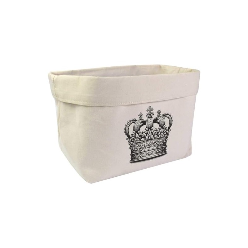 Large 'Royal Crown' Canvas Organiser/Storage Bag (OR00032076)