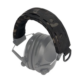 IDOGEAR Tactical Headset Cover Modular Earmuff Protection Cover Headband for General Earmuffs (Multi-camo Black)