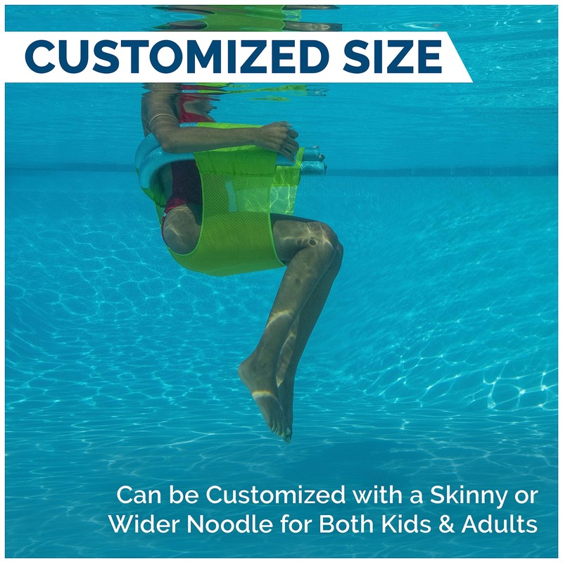 SwimWays Noodle Sling - Floating Pool Chair (Styles and Colors