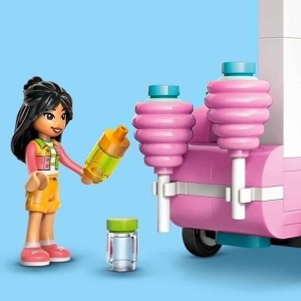 LEGO LEGO Friends Zuckerwattestand, Spielset für kreative Rollenspiele mit 2