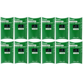 Pilot V5/7 Liquid Ink Refill Green Ref 259300304 [Pack 3]