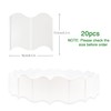 20 Pcs Garden Edging Borders, 10.5ft Plastic Landscape Borders, 5.3