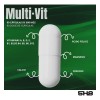 5h8 Multivitamínico 90 Cápsulas Mezcla Vitaminas Y Minerales Sabor Sin