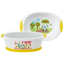 Skater WP4 Bowl, Easy to Scoop, Children's Tableware, Baby, Small Bowl, 6.5 x 4.5 x 2.0 inches (16.4 x 11.3 x 5 cm)