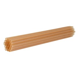 Restaurantware-Basic Nature 8.3 Inch Disposable Straws, 100 Sustainable Straws - Sturdy, Won't Alter Flavors, Brown PLA / Sugarcane Straw, For Hot And Cold Drinks
