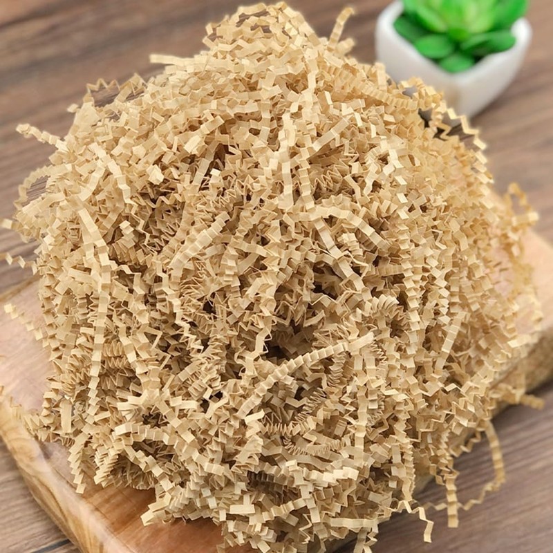 Crinkle Cut Paper, Shredded Confetti Paper for Gift Basket Filling