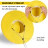Funcredible Summer Hat for Women - Yellow Wide Brim Hat