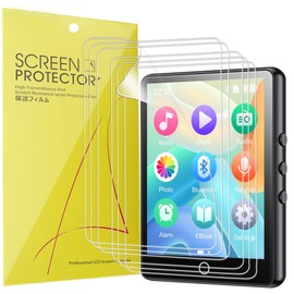 Blueshaweu Compatible for Oilsky D26 Mp3 Player Screen Protector, [6 Pack] Full Coverage TPU Clear Film Compatible for Oilsky D26 2.8" Full Touch Screen Mp3 Player (6 Pack)