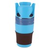 Multifunction Car Beverage Bottle Cup Holder Organizer Interior AccessoriesBlue
