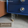 JEREVER Diamond Pattern Acrylic Furniture Legs Pack of 4 Replacement
