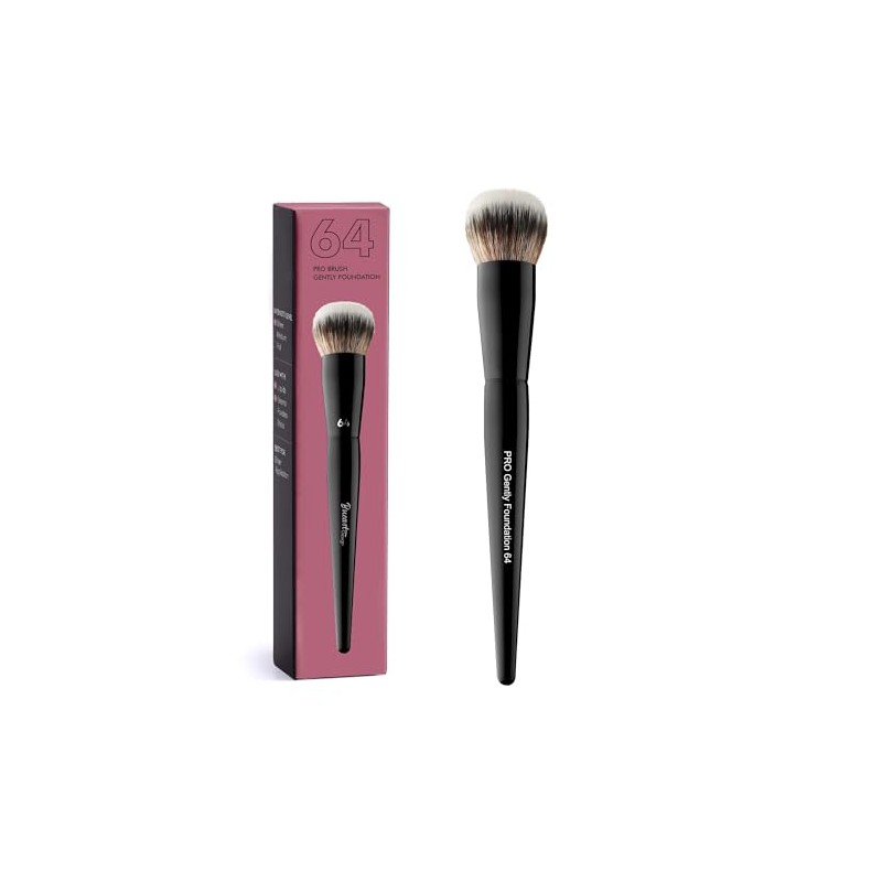 64 Pro Gently Foundation Brush, Professional Makeup Brush for Sensitive