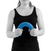 AFH Webshop Rubber Twist Bar, Flexible Exercise Bar, Bending Dumbbell,