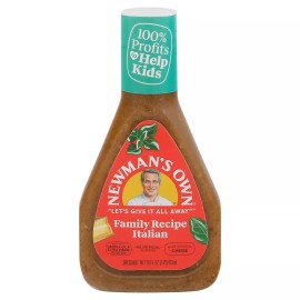 Newman's Own Dressing Italian Family Recipe 16 oz (Pack of 6)