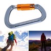 Climbing Carabiner NonSlip Heavy Duty Durable Carabiner Clip Climbing for