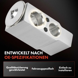Frankberg Expansion Valve Compatible with Discovery V L462 2.0L 3.0L 2016-2024 Discovery V Van L462 2.0L 3.0L 2016-2024 Rang.e Rove.r IV L405 2.0L-4.4L 2012-2024 Replace# V48777 0014