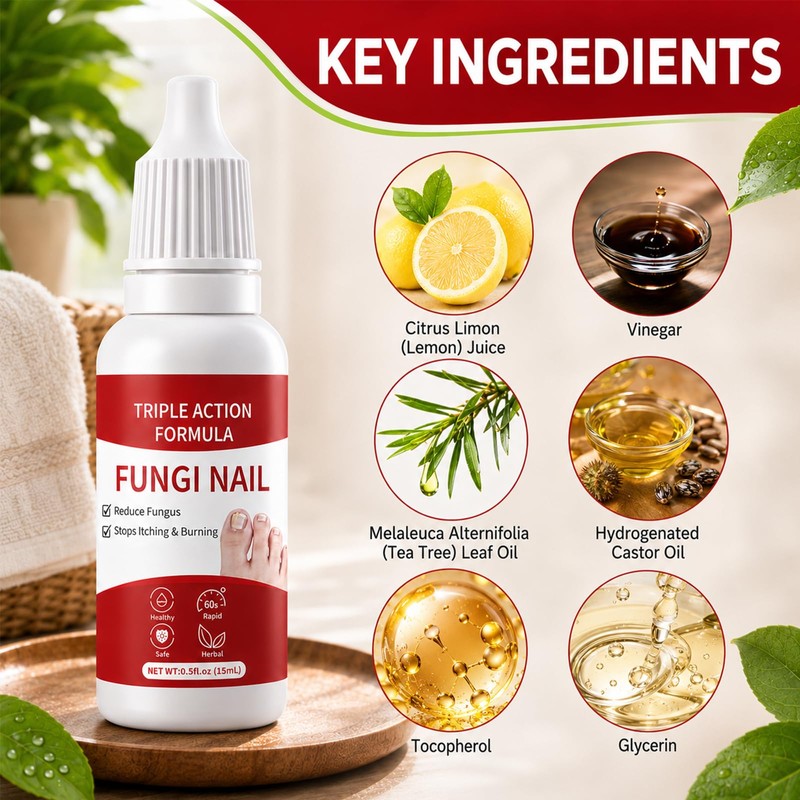 2PCS Fungi Nail ToenailTreatment,Gentle Formula,Effectively lmproves Nails for a More