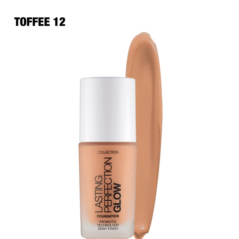 Collection Cosmetics Lasting Perfection Glow Foundation, Medium to Full Coverage,
