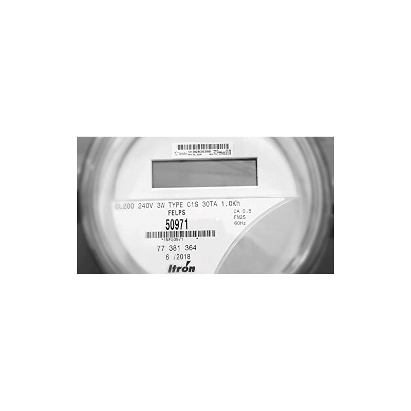 Itron Centron SSEM CL200 KWH Meter, Type C1S, Form 2S,