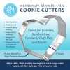 R&M Ark Cookie Cutter Stainless Steel 3.75"