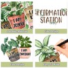 FYSUIMU Greenery Affirmation Station Bulletin Board Classroom Decorations Inspirational Motivational