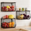 GGIU Wire Fruit Basket for Kitchen Storage: Hanging and Counter