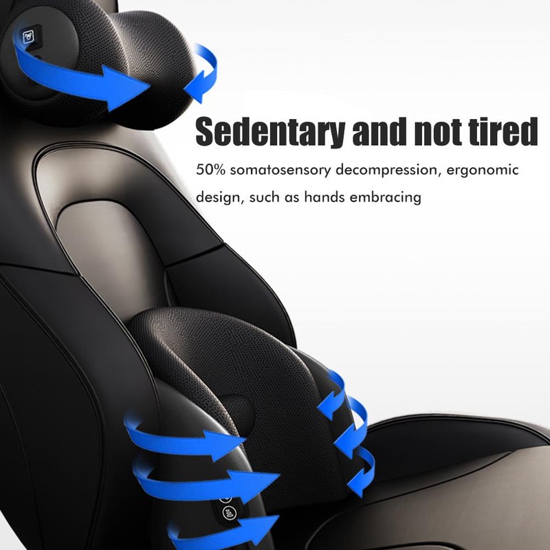 Car Neck Massage Pillow Quiet and Low Noise Deep Tissue
