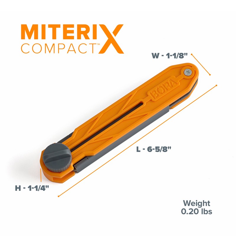 BORA MiteriX Compact Angle Finder Tool Gauge, Duplicates & Splits
