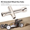 RC 10mm Brass Hex Extension Prevents Shaking Easy Installation RC
