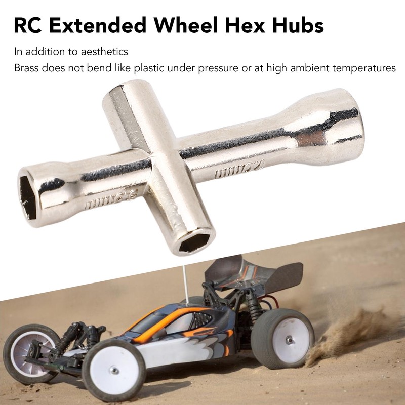 RC 10mm Brass Hex Extension Prevents Shaking Easy Installation RC
