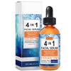 4-in-1 Serum, Vitamin C, Hyaluronic Acid, Vitamin E & Niacinamide,