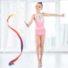 Abeillo 2pcs Rhythmic Dance Ribbons, 78.7 Inch Gymnastics Ribbon Dancer