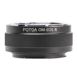 FOTGA OM-EOSR Lens Adapter Converter Ring for Olympus OM Lens Compatible with Canon EOS R R3 R5 R5C R6 Mark II R7 R8 R10 R50 R100 RP EOSR Mount Mirrorless Camera