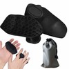 Nirrn Anti-Slip Workout Grips（with a Storage Bag）- Ergonomic Rubber Hand