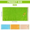 Guaksxi Pack of 4 Face Cloths Children's Towels Soft 4