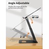 tounee Laptop Stand for Desk Adjustable Height, Telescopic Computer Stand
