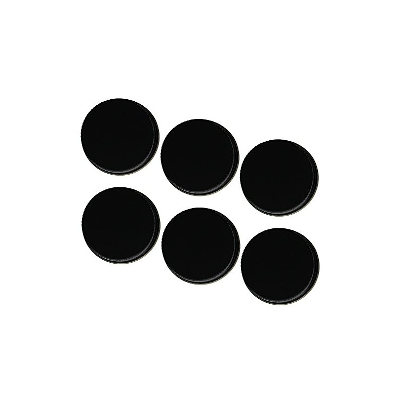 38mm Metal Screw Cap Black (Fits most 1/2 & 1